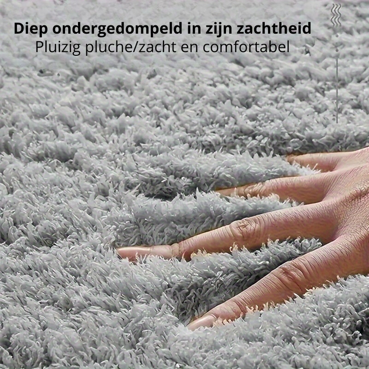 Serenity Plush Bath Mat-Grey-40x60cm-State of Style