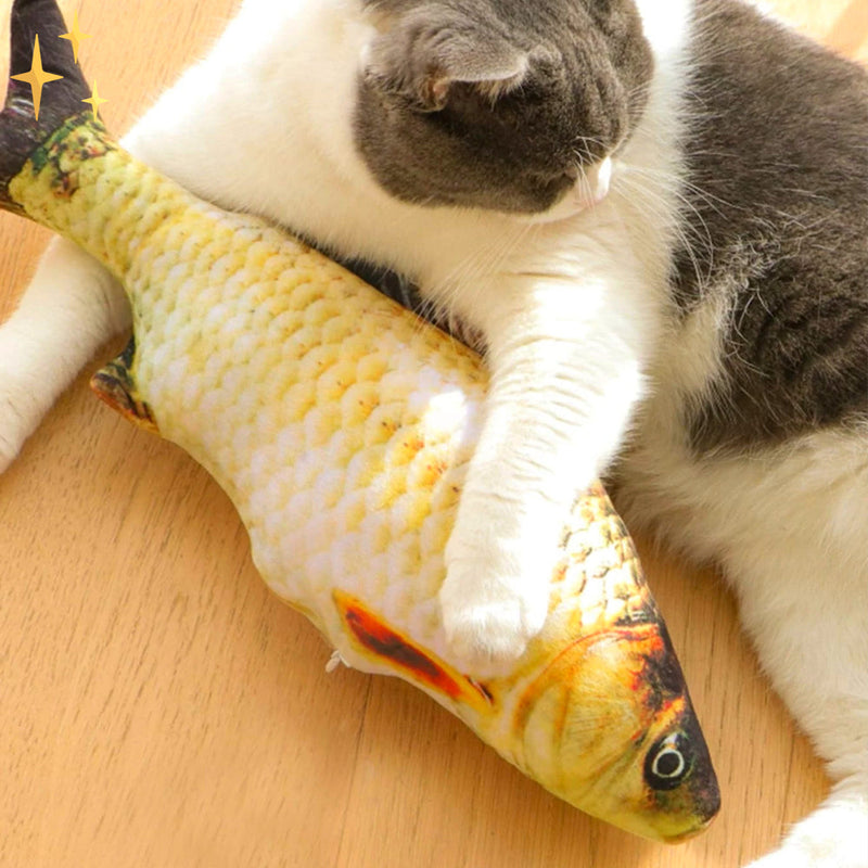 Set of 4 Moving Fish Toys for Cats - FitFish-State of Style