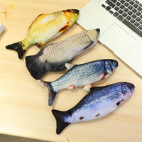 Set of 4 Moving Fish Toys for Cats - FitFish-State of Style