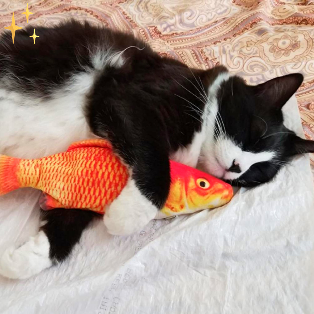Set of 4 Moving Fish Toys for Cats - FitFish-State of Style
