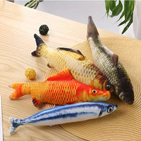 Set of 4 Moving Fish Toys for Cats - FitFish-State of Style