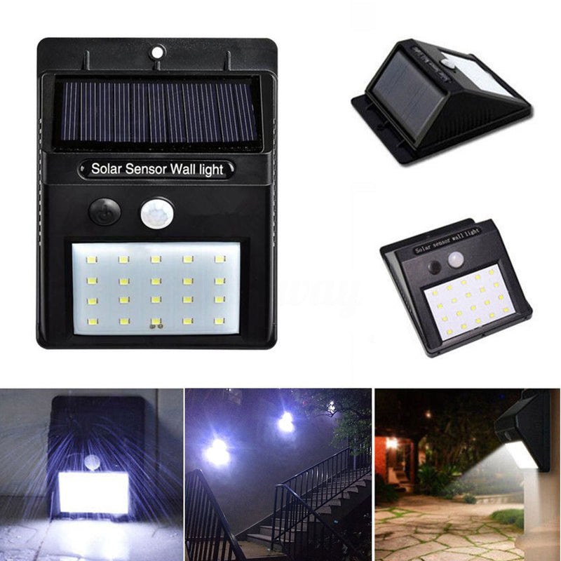 Set of 5 Solar LED Outdoor Lamps – LumaPath-State of Style