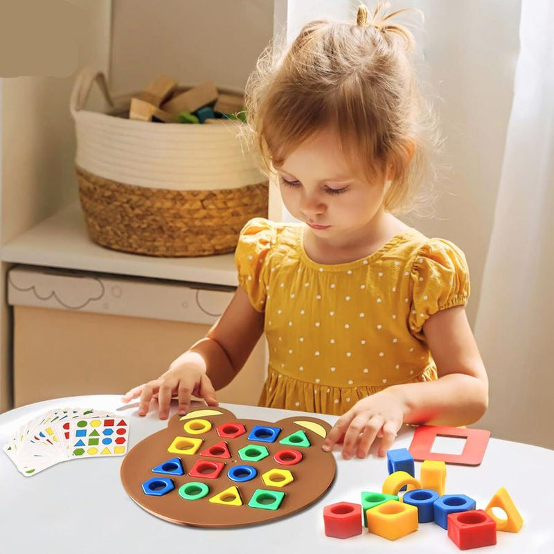 Shape and Colour Puzzle for Children - ShapeMatch-State of Style