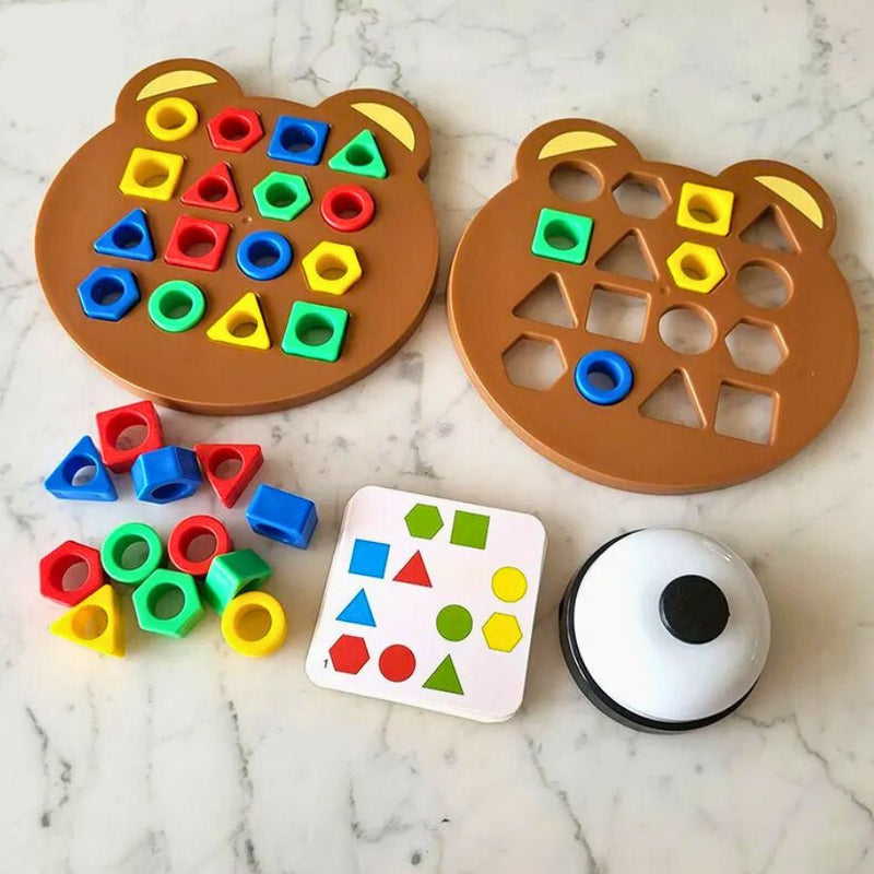 Shape and Colour Puzzle for Children - ShapeMatch-State of Style