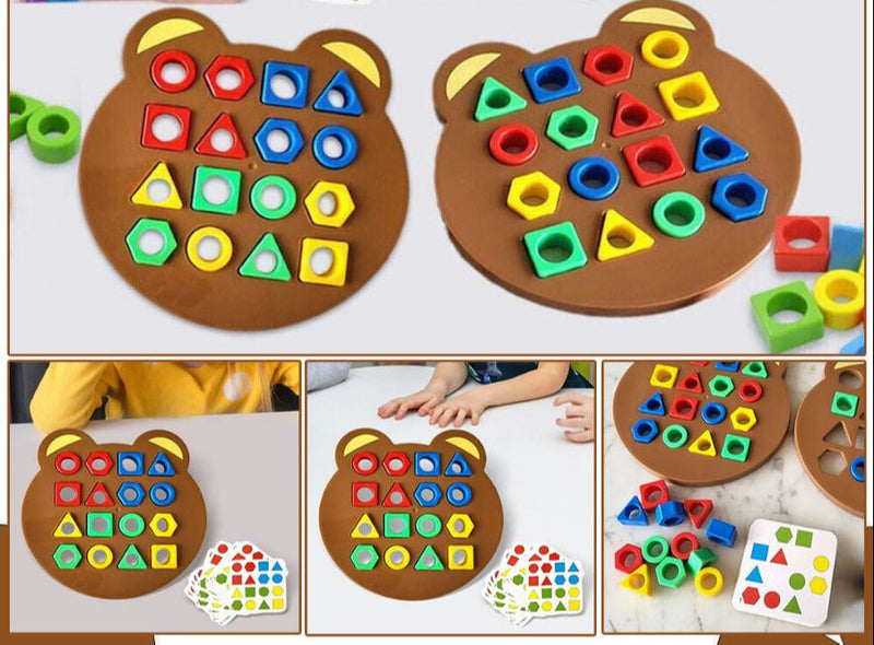 Shape and Colour Puzzle for Children - ShapeMatch-State of Style