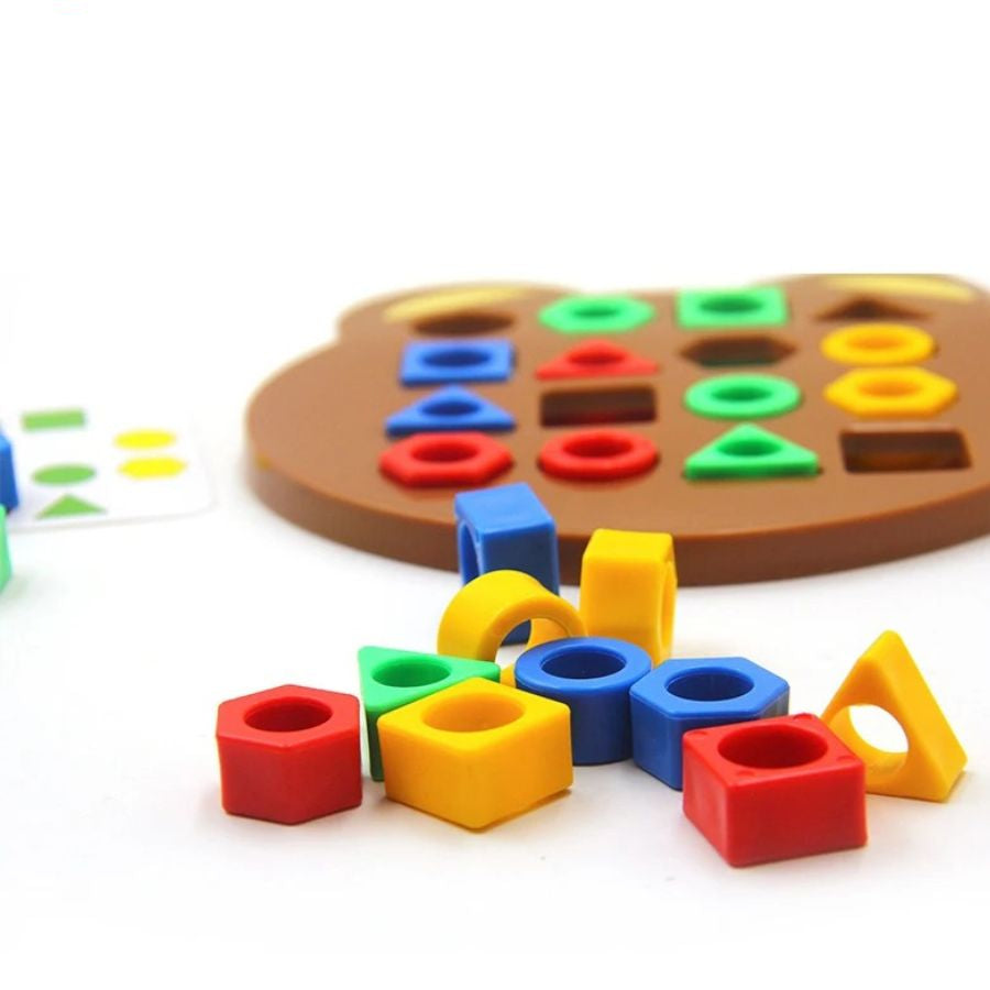 Shape and Colour Puzzle for Children - ShapeMatch-State of Style