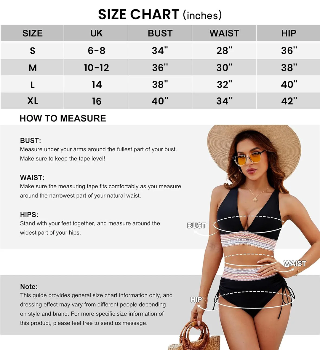 Shaping bikini set with high-waisted briefs & push-up top – Selina | Buy 1, get 1 free-Black-S-State of Style