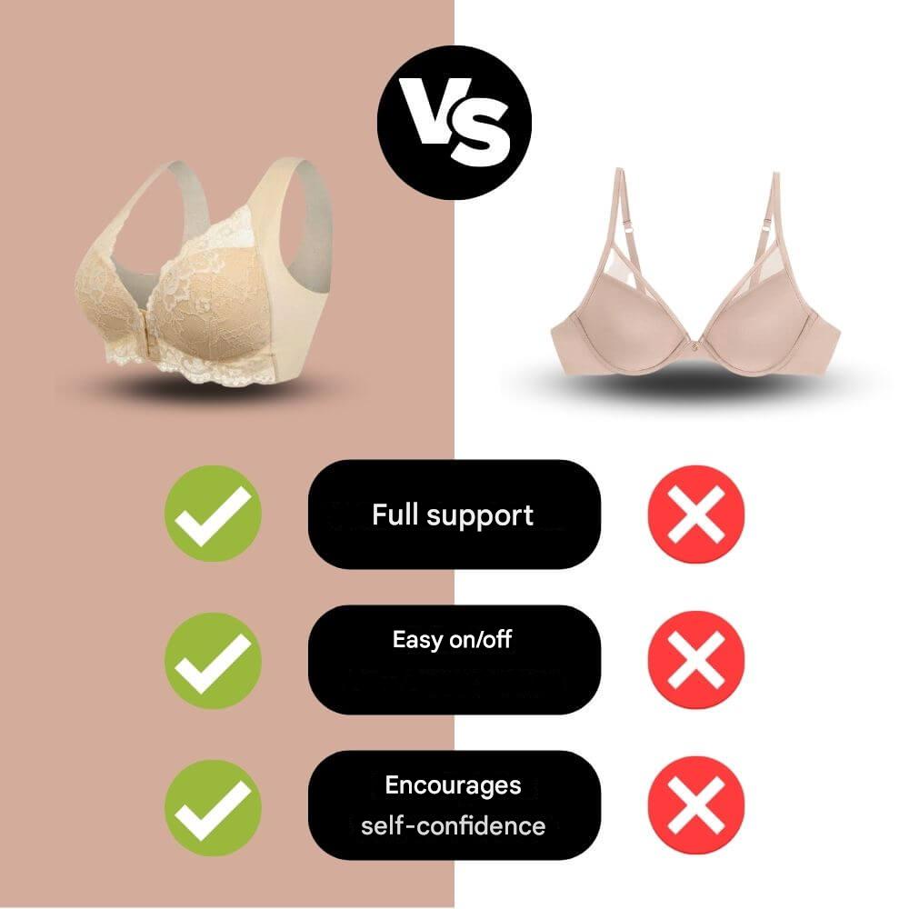 Shaping bra against sagging breasts - buy 1, get 1 free - Marlene-Pink-M-State of Style