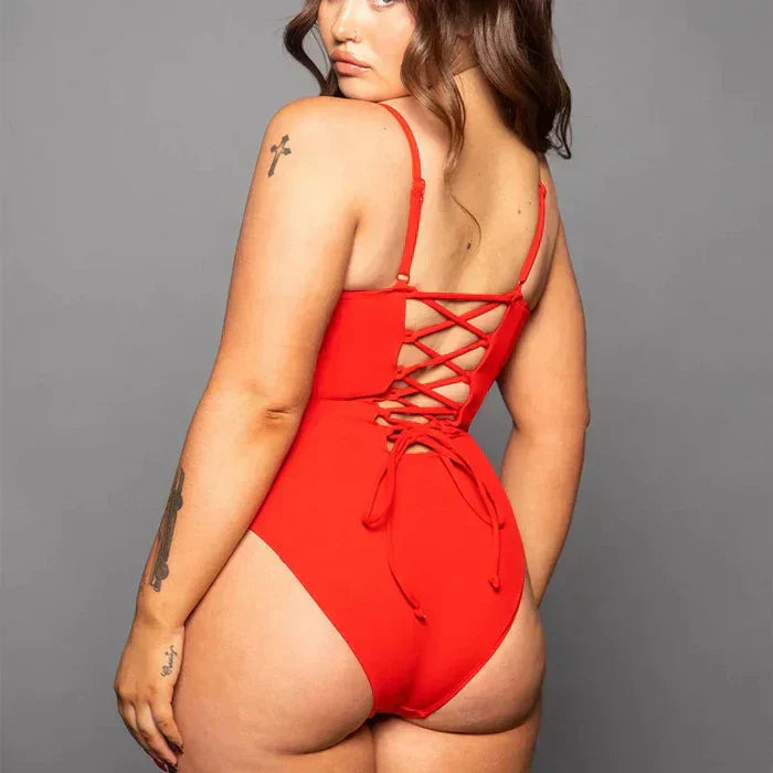 Shaping effect swimsuit – Samira-Blue-XS-State of Style