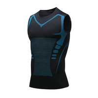 Shaping Vest - CoreSculpt-Black/Blue-S (50-70kg)-State of Style