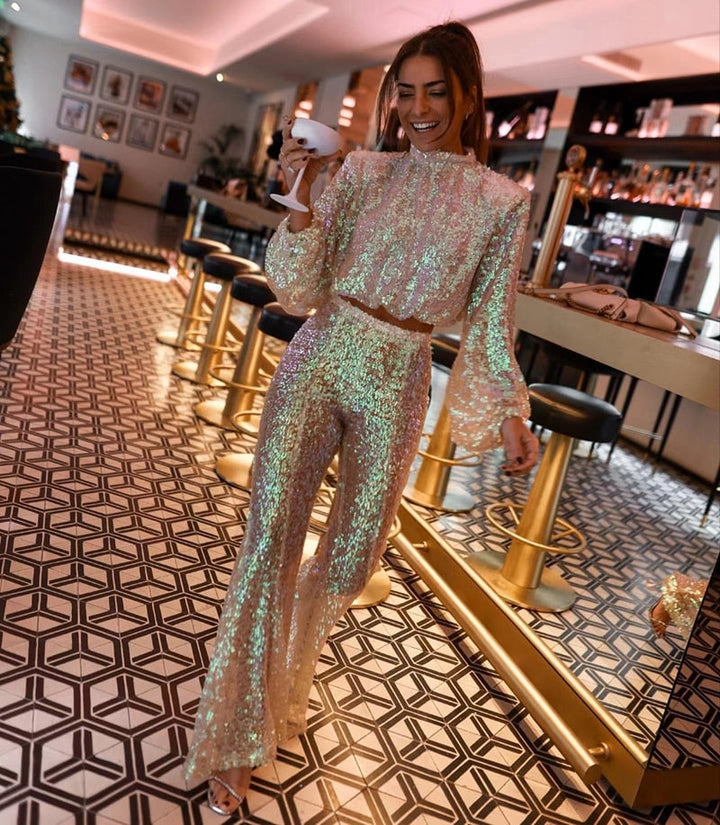 Sharina Combi Set | Sparkle & Shine in This Festive Party Outfit-S-State of Style