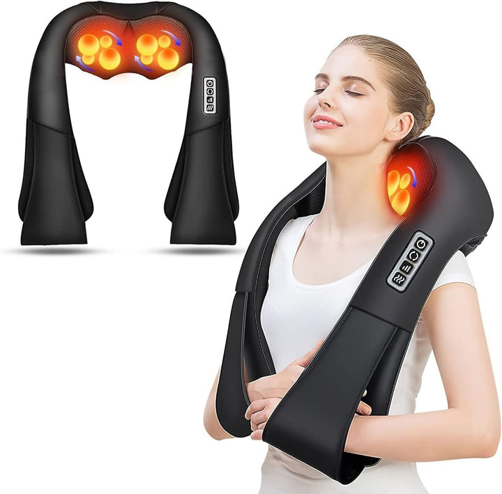 Shiatsu Massage Cushion with Infrared - FlowRelief-State of Style
