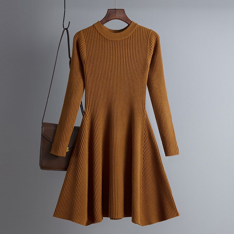 SHIMMERING NIGHTS DRESS | ELEGANT EMBELLISHED EVENINGWEAR-Brown-One size fits all-State of Style