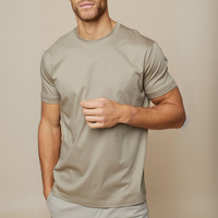 Shiny & Soft Men's T-Shirt made from Mercerised Cotton – Leon-S-State of Style