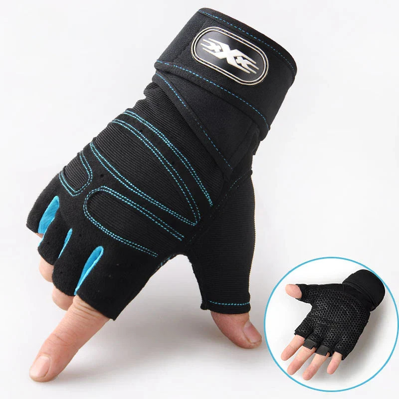 Shock-Resistant & Supportive Gym Gloves – FitFlex-Black-S-State of Style