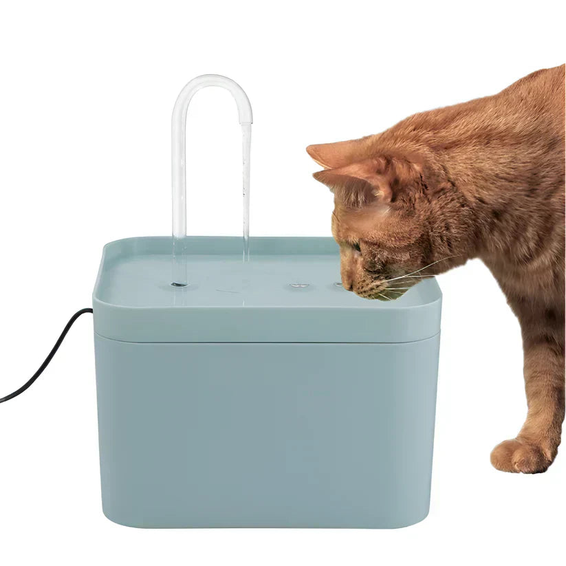 Silent Automatic Water Fountain for Cats - PureFlow-Blue-State of Style