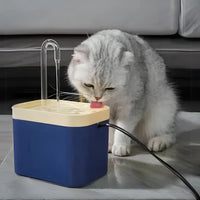 Silent Automatic Water Fountain for Cats - PureFlow-Blue-State of Style