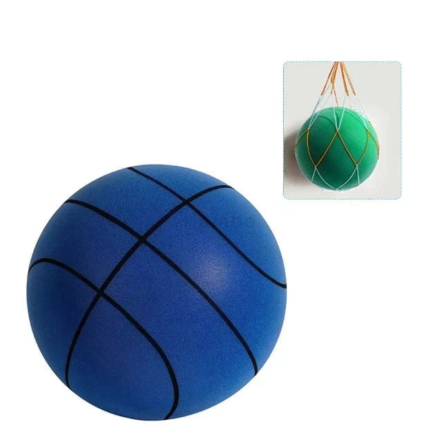 Silent Basketball for Noise-Free Training & Fun – SilentBounce-Blue-18cm-State of Style