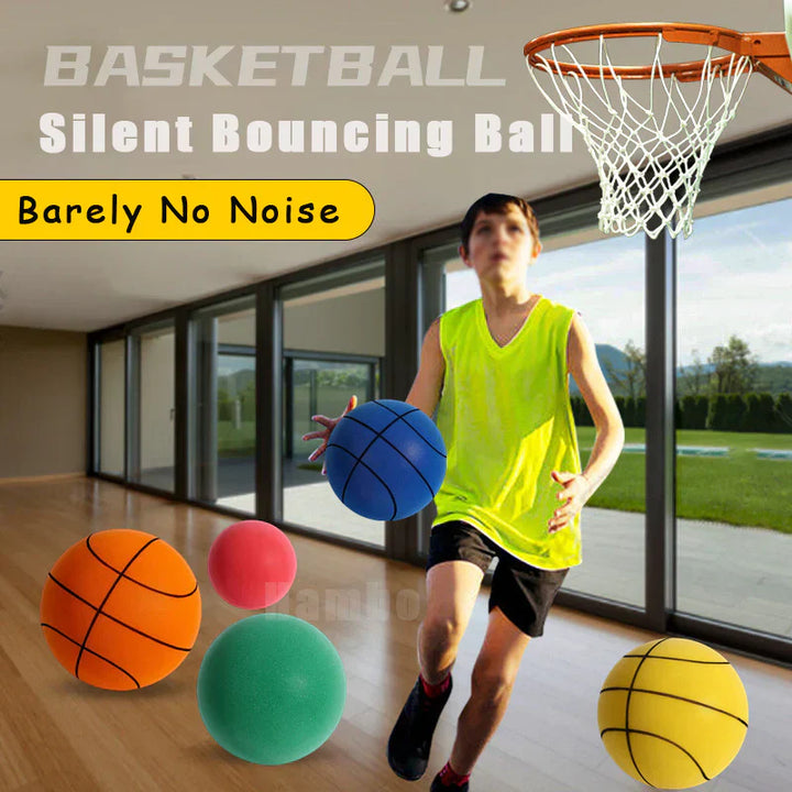Silent Basketball for Noise-Free Training & Fun – SilentBounce-Orange-18cm-State of Style