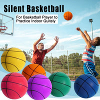 Silent Basketball for Noise-Free Training & Fun – SilentBounce-Orange-18cm-State of Style