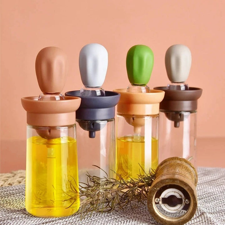 Silicone Oil Bottle with Brush Head - OilBuddy-Blue-State of Style