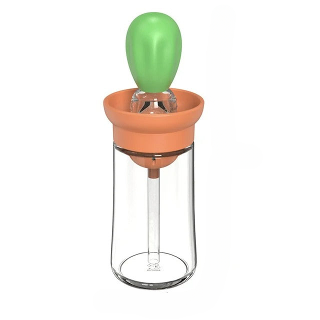 Silicone Oil Bottle with Brush Head - OilBuddy-Green-State of Style