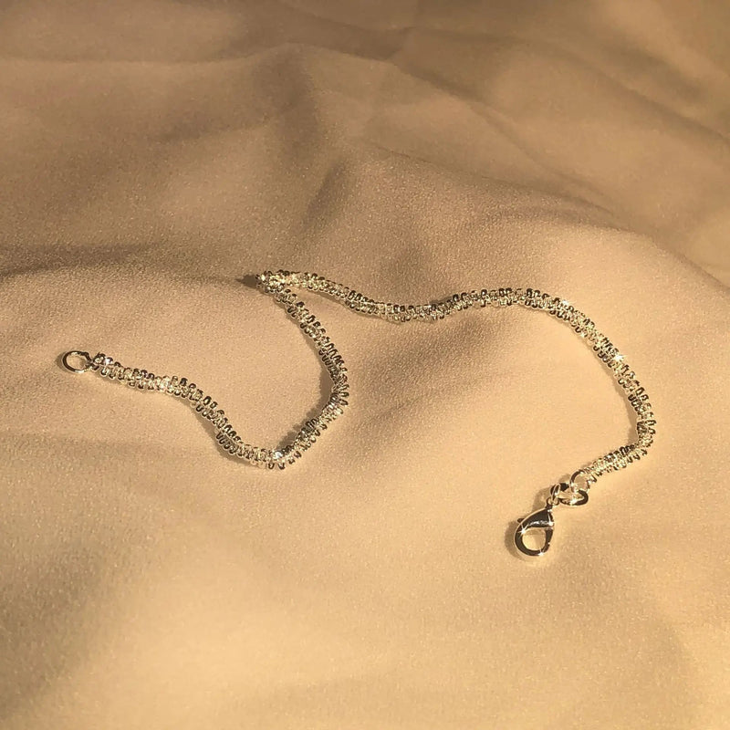 Silver Liquid Shine Bracelet | Elegant Women's Jewellery-State of Style