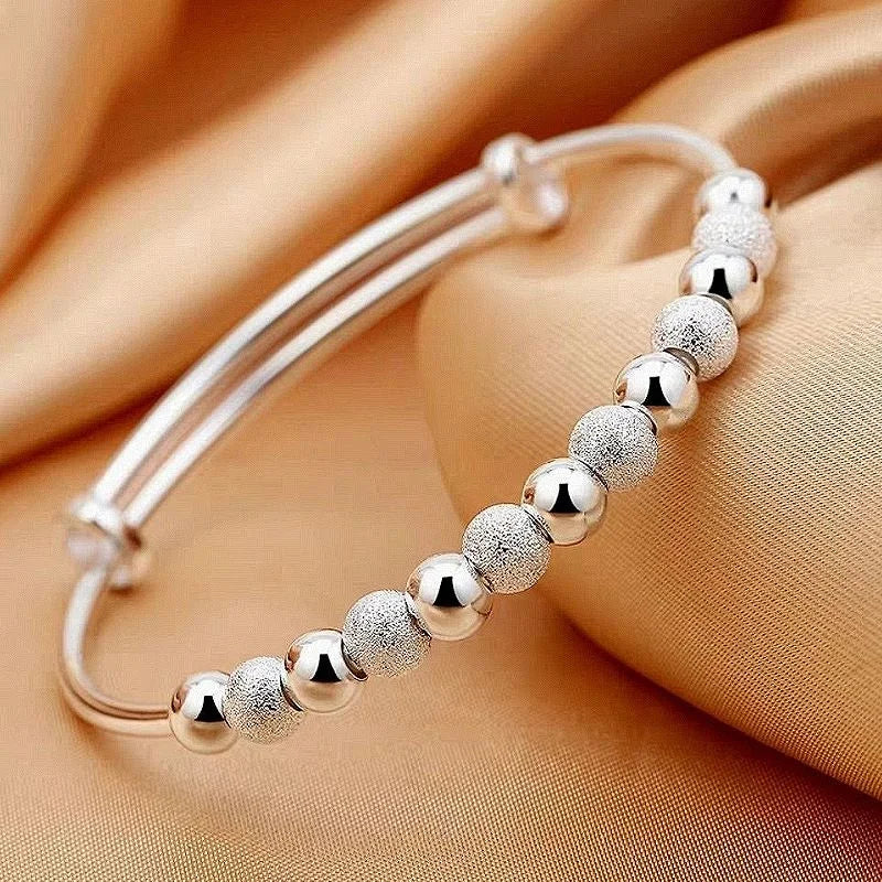 Silver Party Bracelet with Luxurious Charm | Elegant Jewelry Piece-State of Style