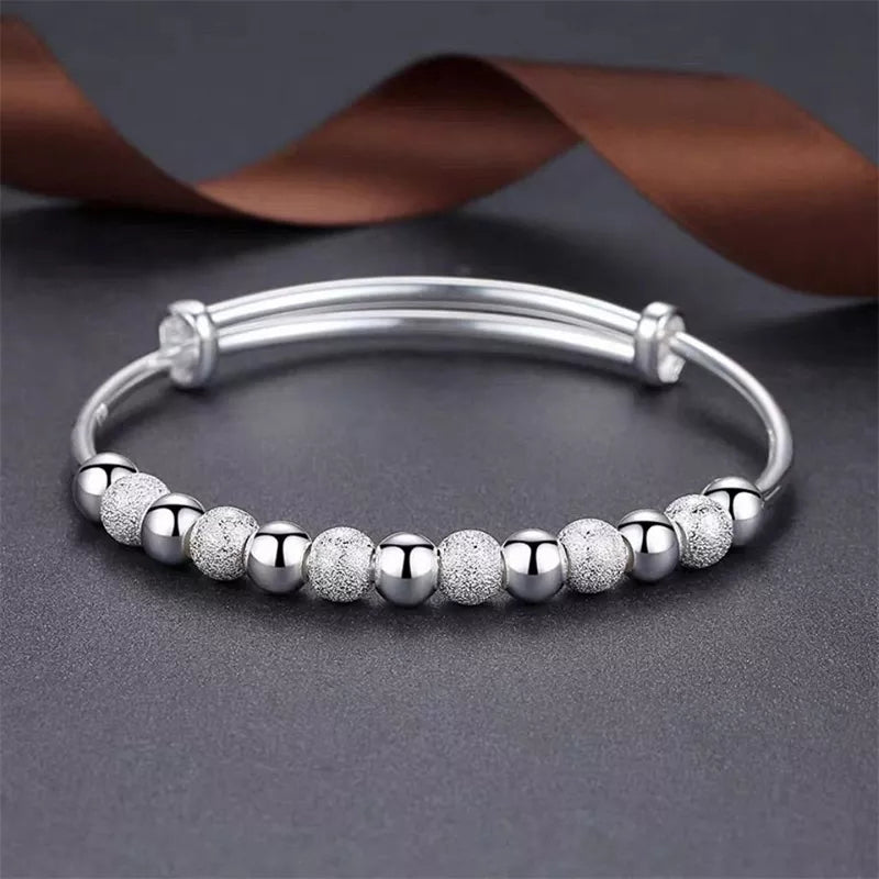 Silver Party Bracelet with Luxurious Charm | Elegant Jewelry Piece-State of Style