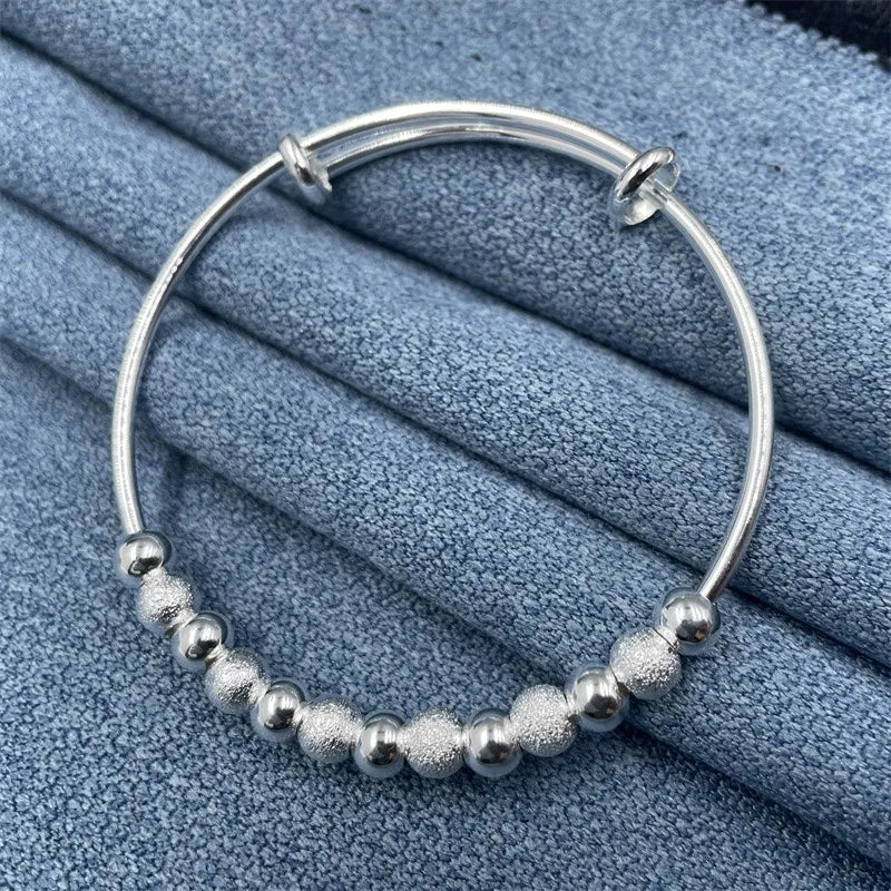 Silver Party Bracelet with Luxurious Charm | Elegant Jewelry Piece-State of Style