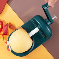 Simple Fruit and Vegetable Peeler - PeelPro-Without Divider-Dark Green-State of Style