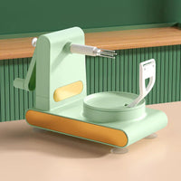 Simple Fruit and Vegetable Peeler - PeelPro-Without Divider-Dark Green-State of Style