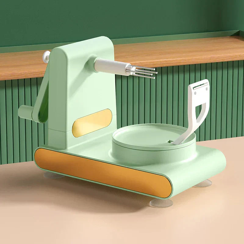 Simple Fruit and Vegetable Peeler - PeelPro-Without Divider-Dark Green-State of Style