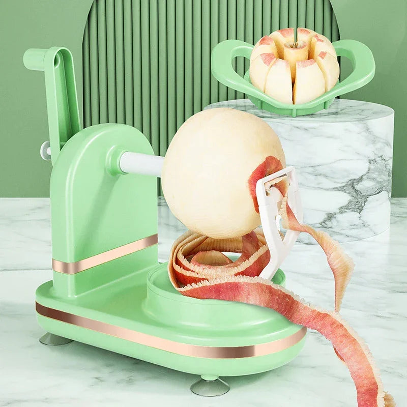 Simple Fruit and Vegetable Peeler - PeelPro-Without Divider-Dark Green-State of Style
