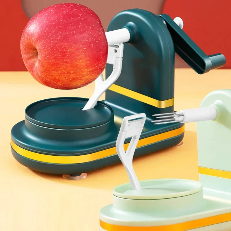 Simple Fruit and Vegetable Peeler - PeelPro-Without Divider-Dark Green-State of Style