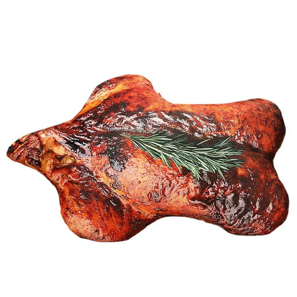Simulation BBQ Plush - GrillMaster Cushion-Roast Chicken-State of Style