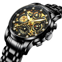 Skeleton Men's Watch - Eclipse-Black-State of Style