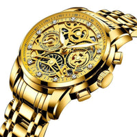 Skeleton Men's Watch - Eclipse-Gold-State of Style