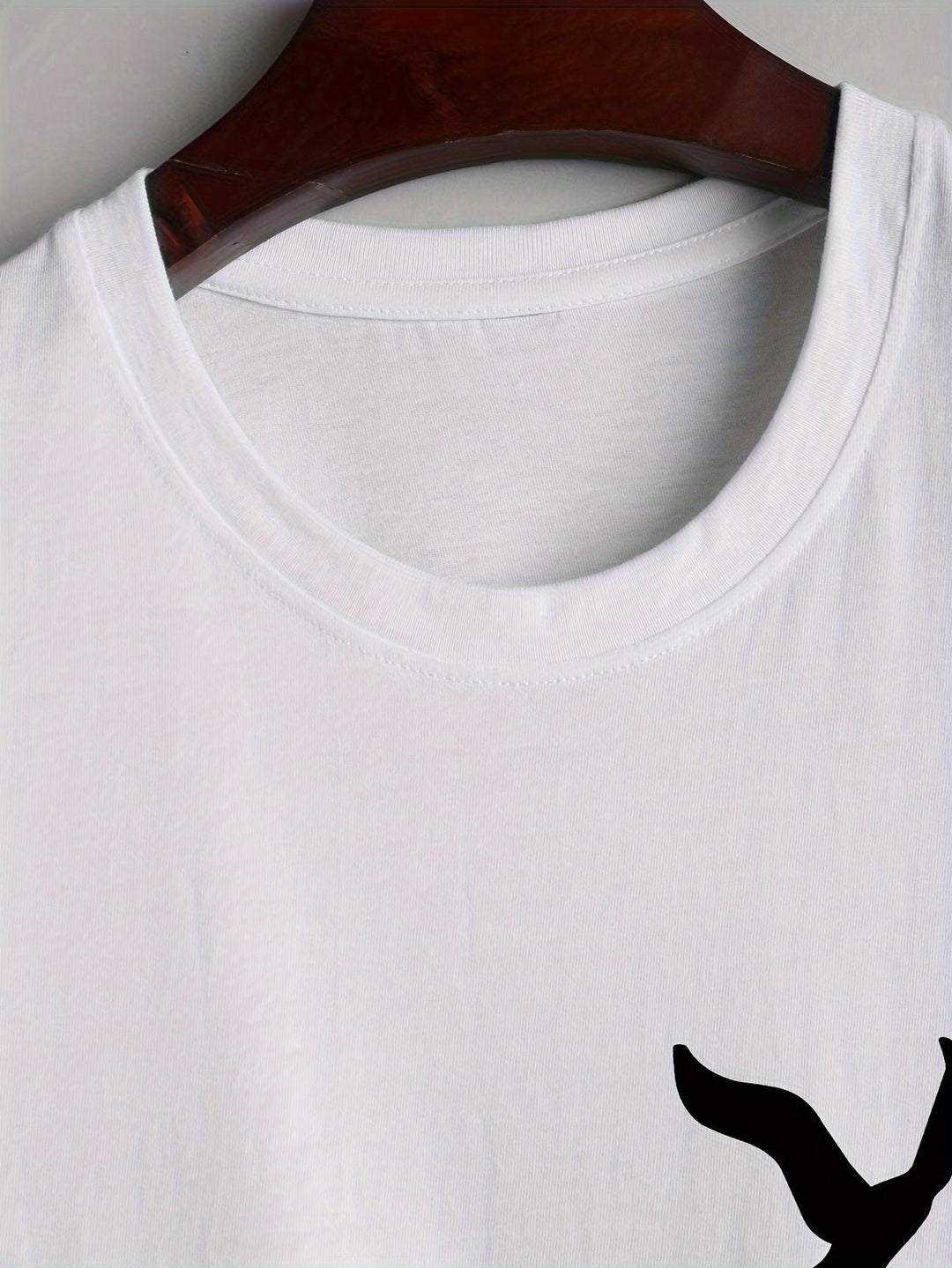 Sleeveless shirt with bird print cotton summer look - Noah (1+1 FREE)-White-M(48)-State of Style