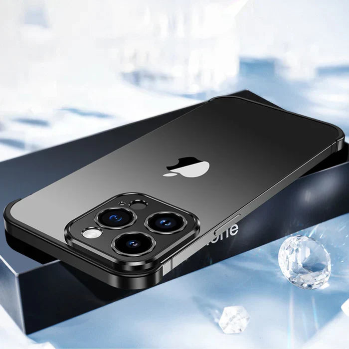 Slim and Robust iPhone Case - StealthShield-iPhone 15 Pro Max-Black-State of Style
