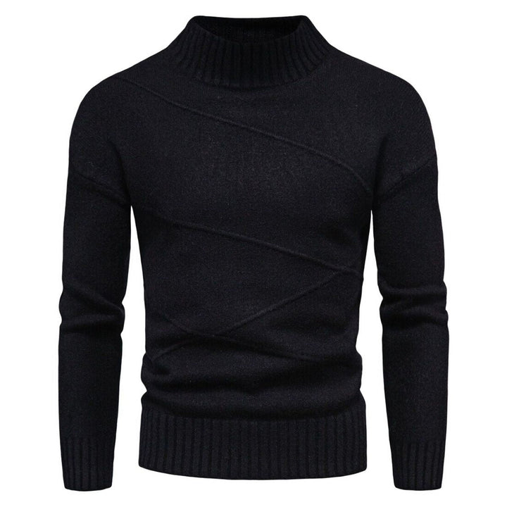 Slim Fit Men's Sweater - Orion-Black-M-State of Style