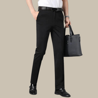 Slim-Fit Men’s Trousers - Olivier-Black-29-State of Style