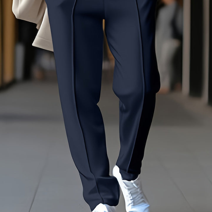 Slim Fit Stretch Chino - Max-Navy-M-State of Style