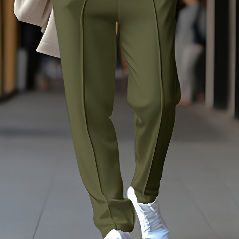 Slim Fit Stretch Chino - Max-Olive-M-State of Style
