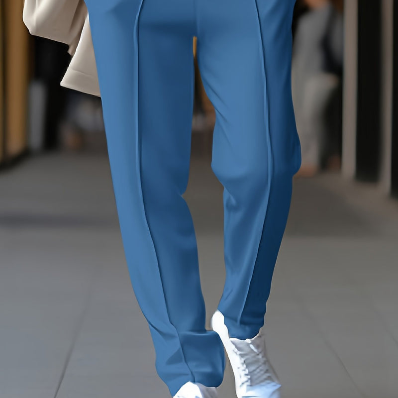 Slim Fit Stretch Chino - Max-Sea Blue-S-State of Style
