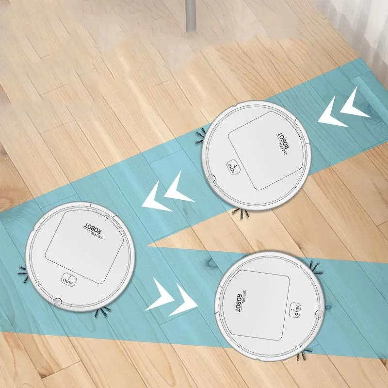 Slim Smart Robot Vacuum for Effortless Cleaning - SmartClean-Black-State of Style