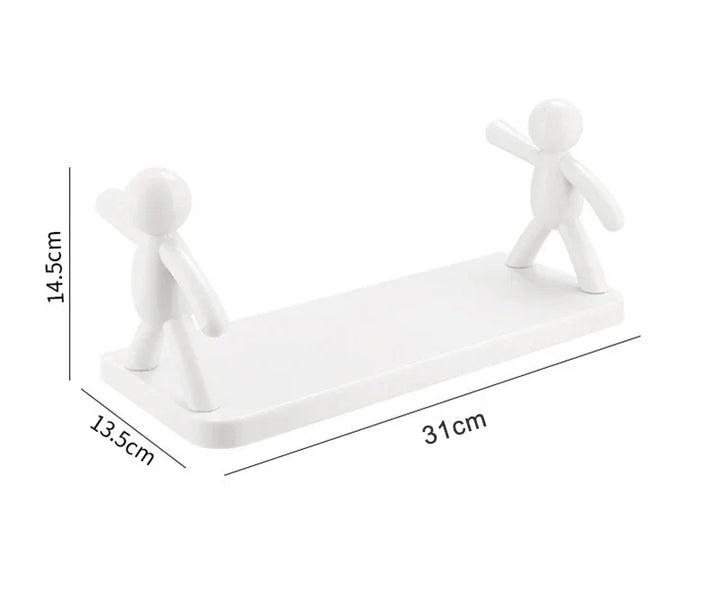 Slim Storage Within Reach - SpaceSaver™-White-State of Style