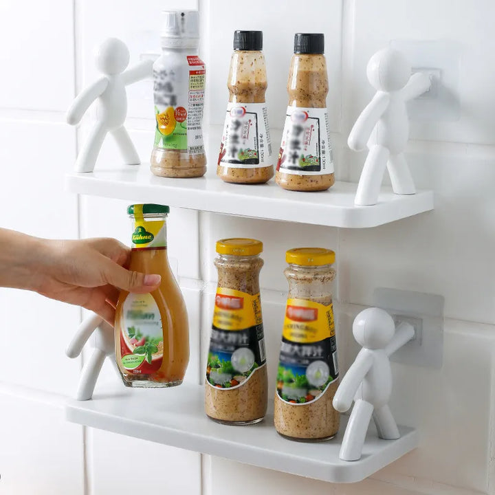 Slim Storage Within Reach - SpaceSaver™-White-State of Style