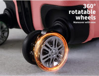 Hard Shell Carry-On Luggage with Lock & Spinner Wheels – Rosemont