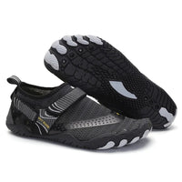 Slip-resistant & Orthopaedic for Men - Barefoot Water Shoes HydroFlex-Black-3.5-State of Style